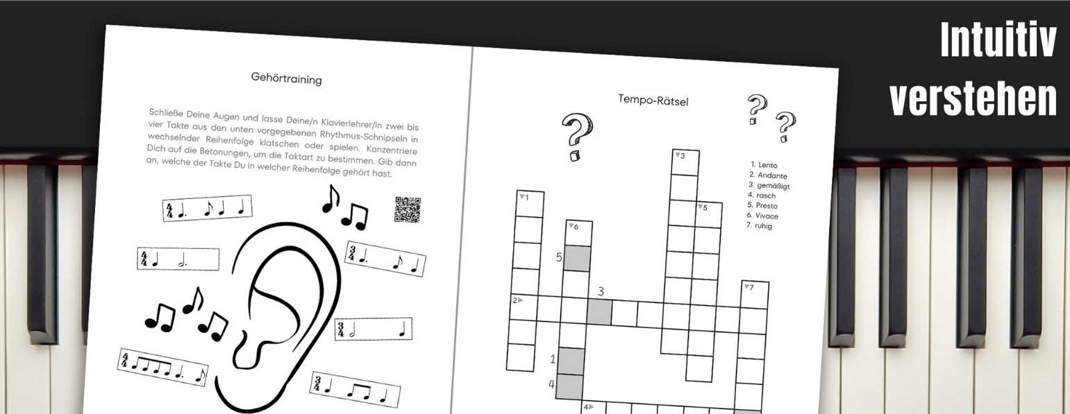 Noten lernen Akkorde Intervalle Tonleitern Quintenzirkel Klavierunterricht Musikunterricht Tasten Starter
